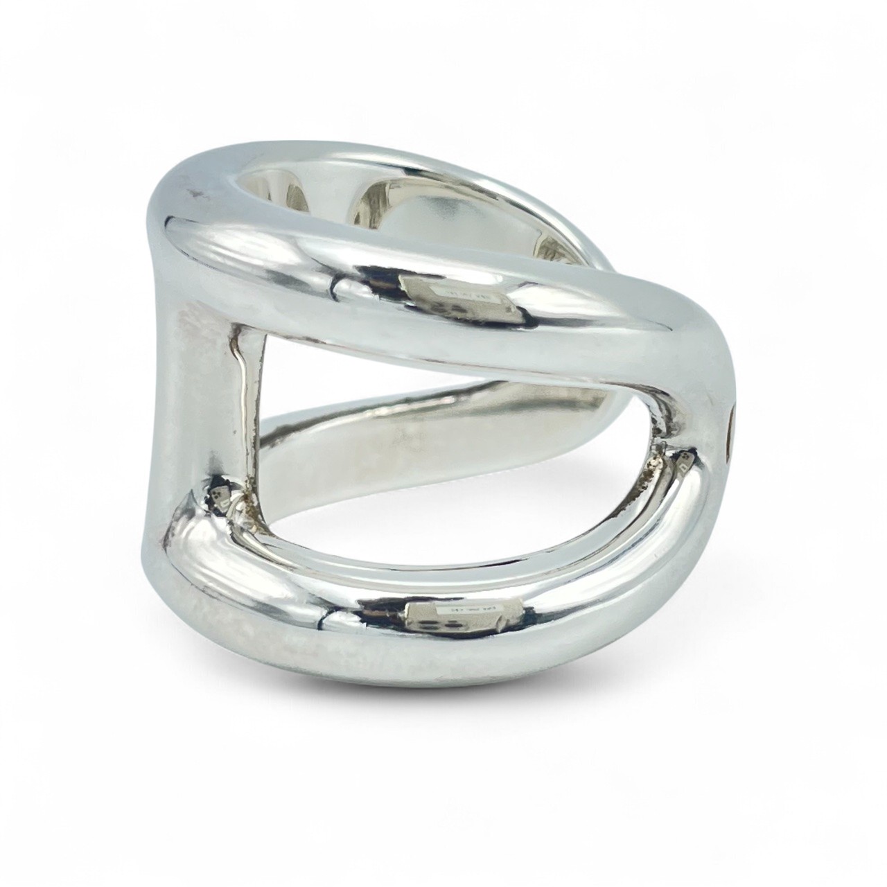 エルメス オスモズ リング H102536B GM 49 シルバー925 9号 - ブランド