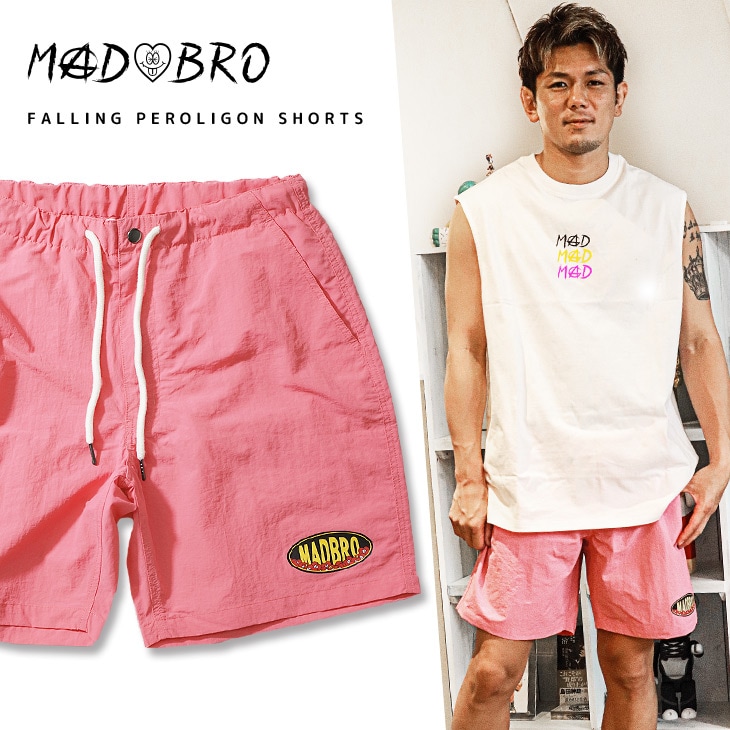 Falling Peroligon Shorts｜皇治プロデュースブランドMADBRO（マッドブロ）