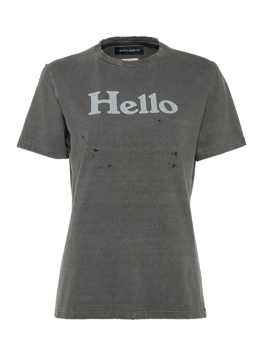 VINTAGE HELLO TEE＜10th 限定＞ | CUT&SEWN | MADISONBLUE