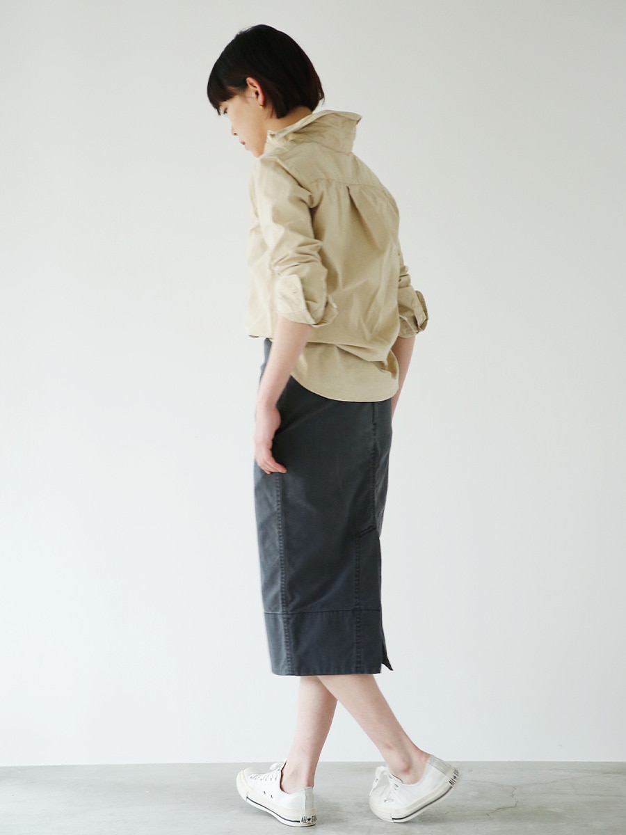 SOFIE BACK SATIN TIGHT LONG SKIRT | SKIRT | MADISONBLUE