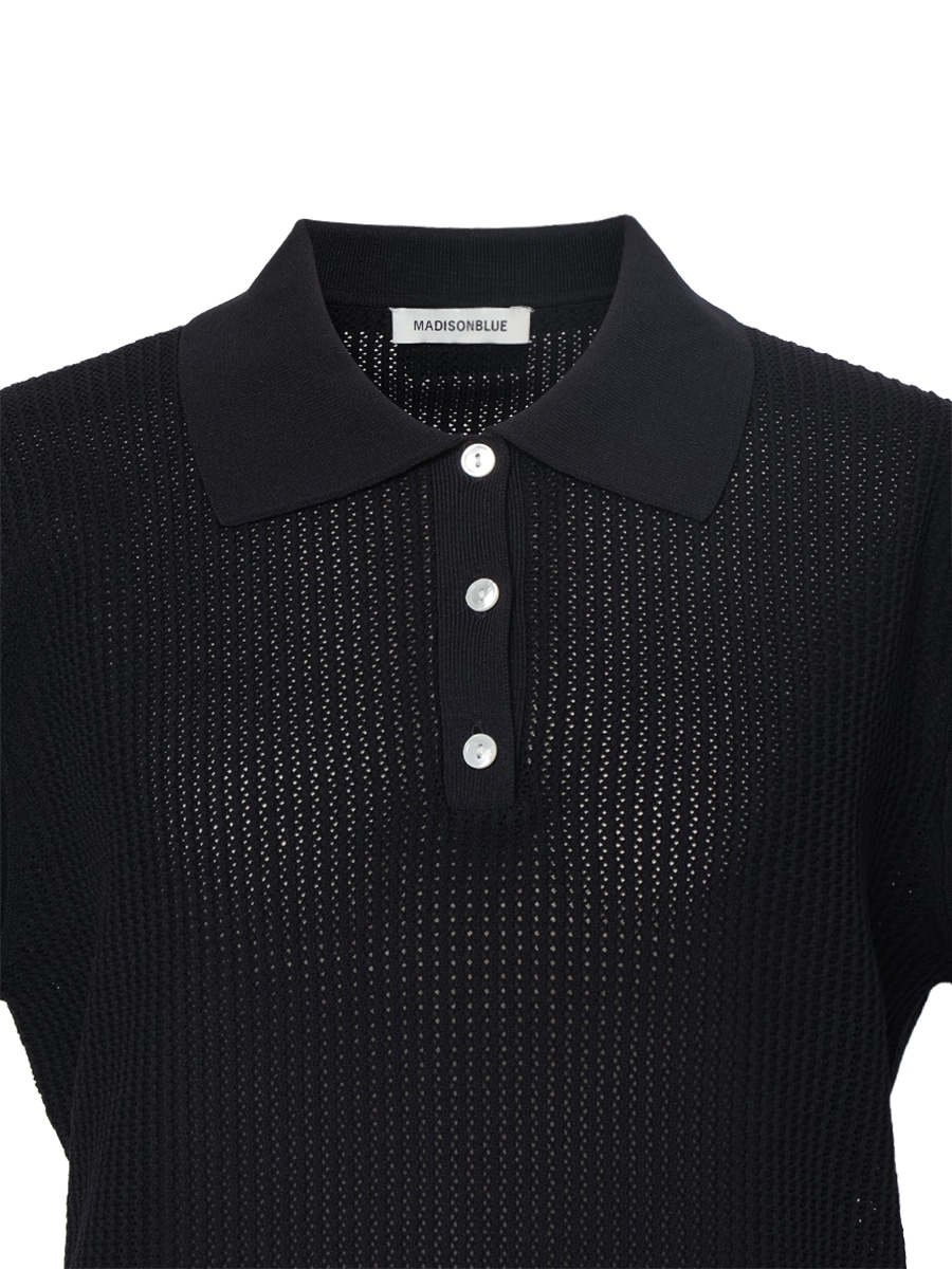 POLO KNIT MESH | KNIT | MADISONBLUE
