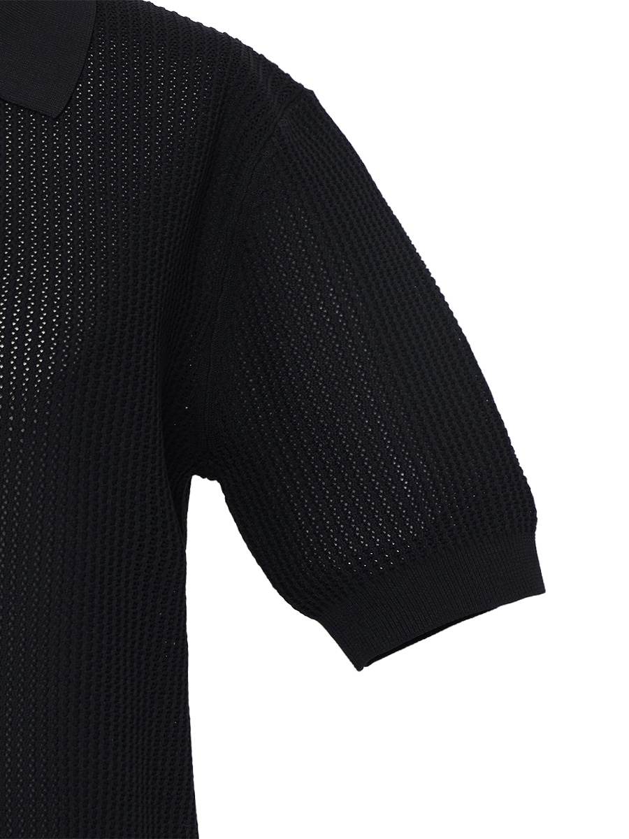 POLO KNIT MESH | KNIT | MADISONBLUE