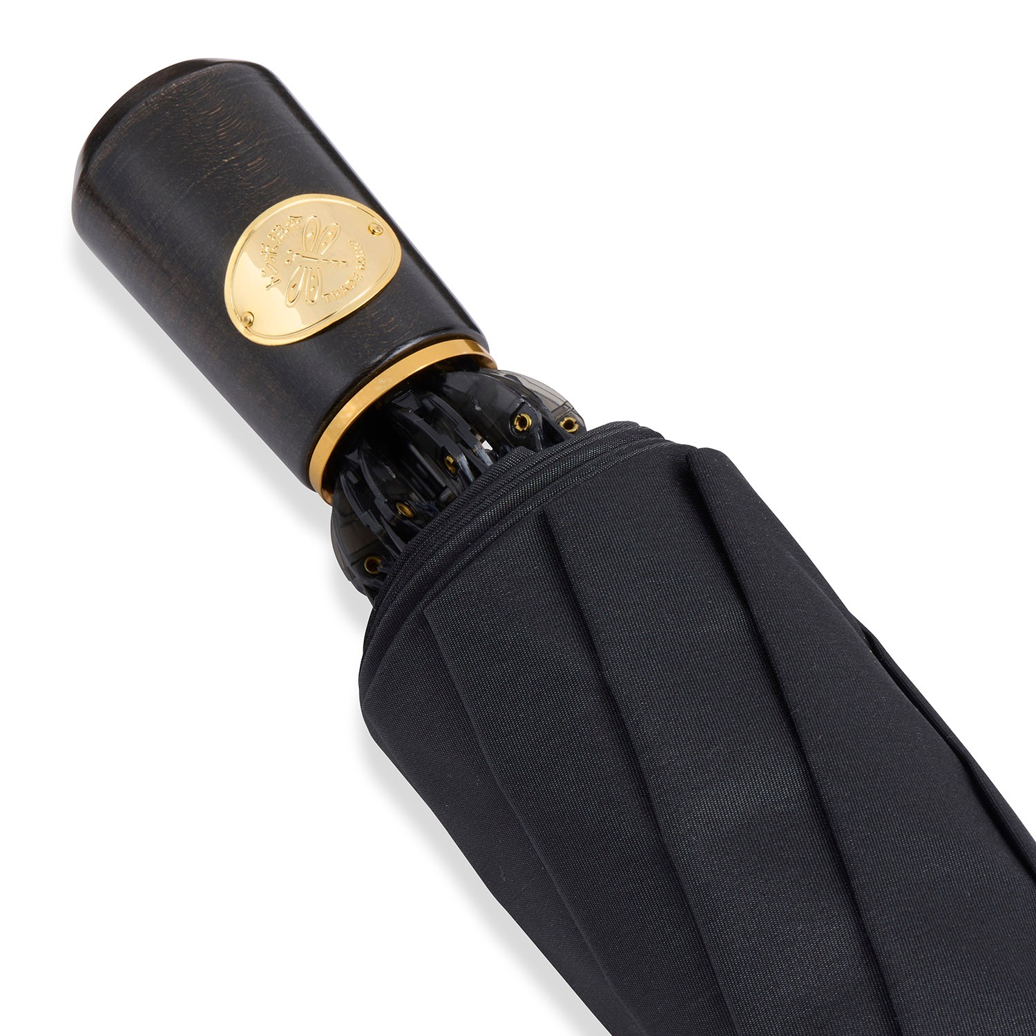 メンズ雨傘】シャンブレイ-折りたたみ-グレー｜トンボ洋傘前原光榮商店