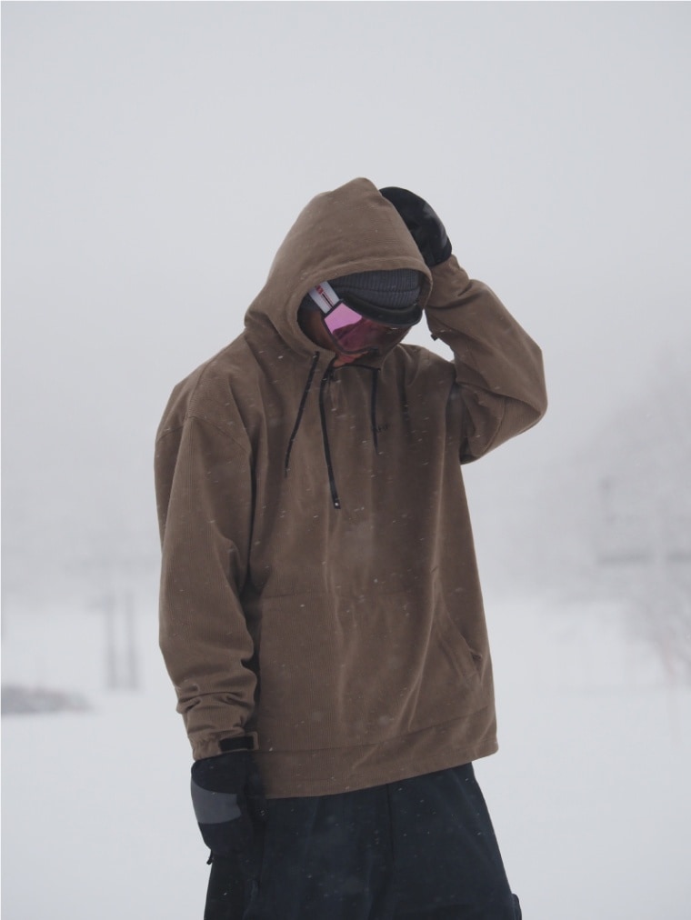 コーデュロイ ハーフジッププルオーバージャケット | OUTLET | MAHF