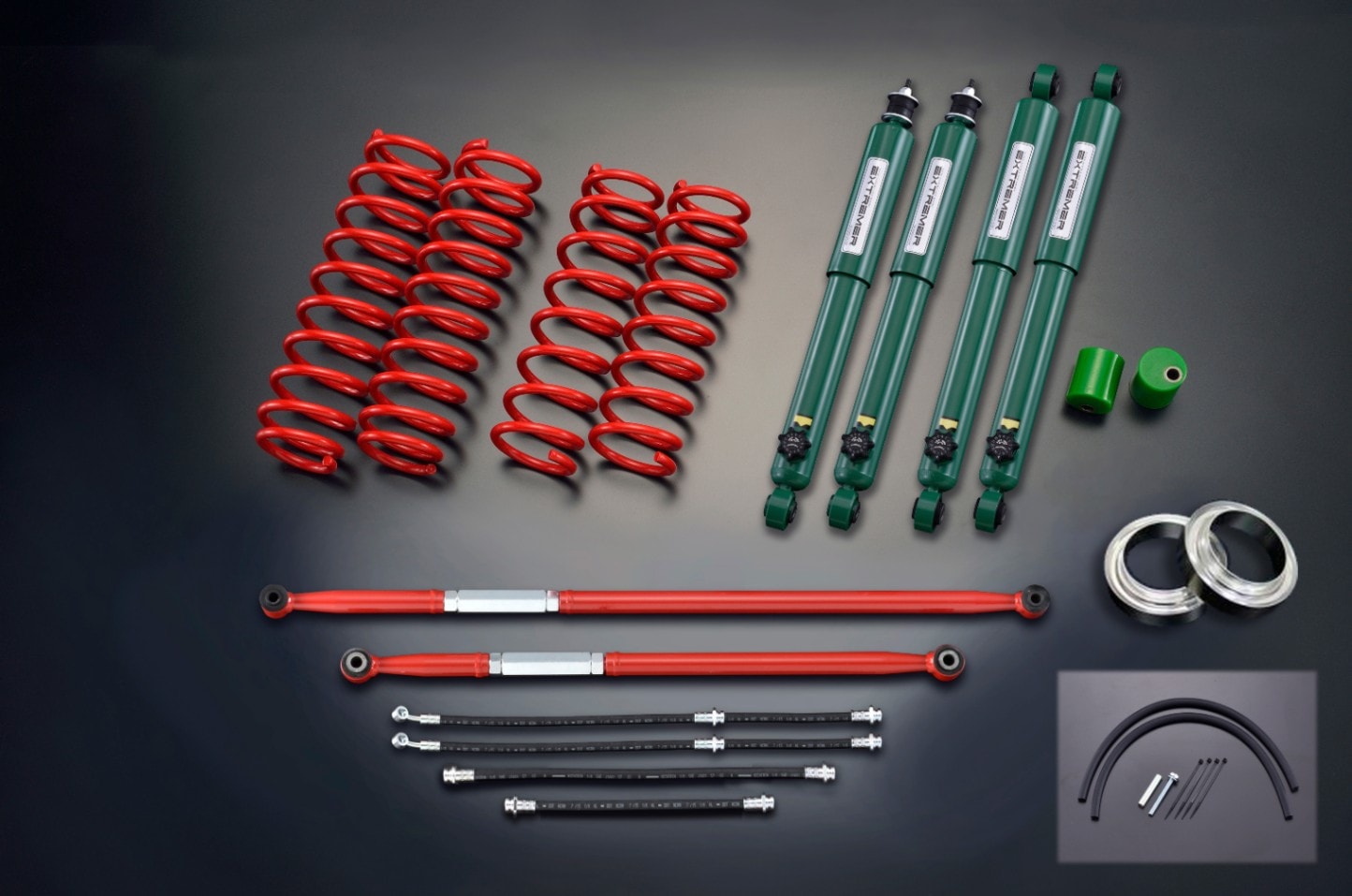 FARM サスペンションセット 新型ジムニーシエラ JB74【 STEX セット