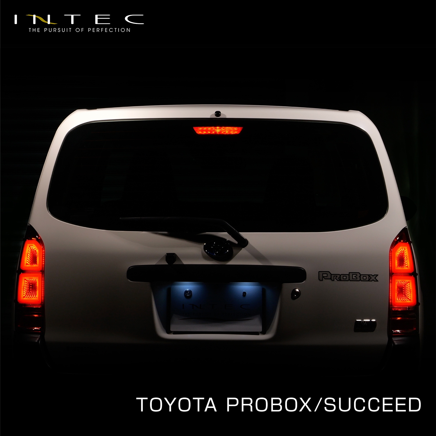 トヨタ プロボックス/サクシード用 INTEC フルLEDテールランプ＆純正