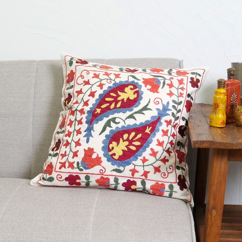 オールドスザンニクッションカバー 47cm×45cm 【メール便可