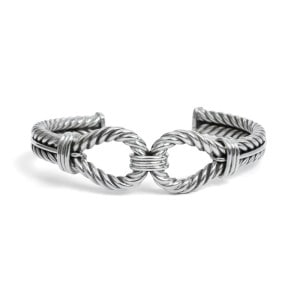 ◇sizeM スティーブアルビソ ホースウィスパラー ロープバングル