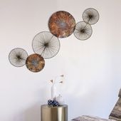 壁飾り 壁掛け オブジェ 蓮 ウォールアート おしゃれ インテリア 花