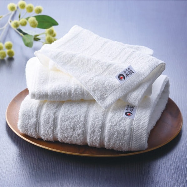 泉織高吸水タオル バス・フェイス・ハンドタオルセット NK-2480 【送料