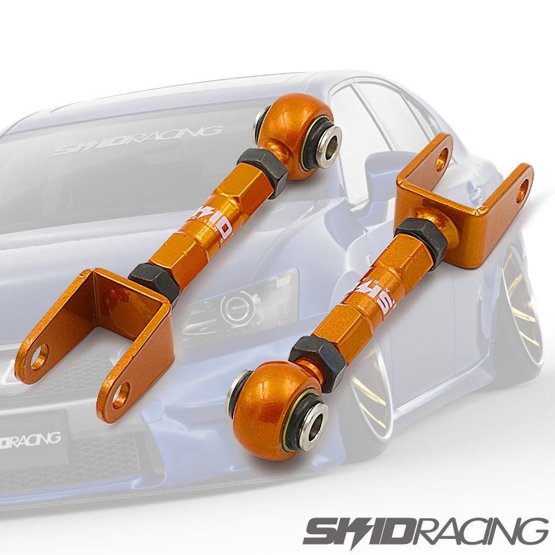 車検OK スキッドレーシング 鬼キャン GRL10 アッパーアーム キャンバー