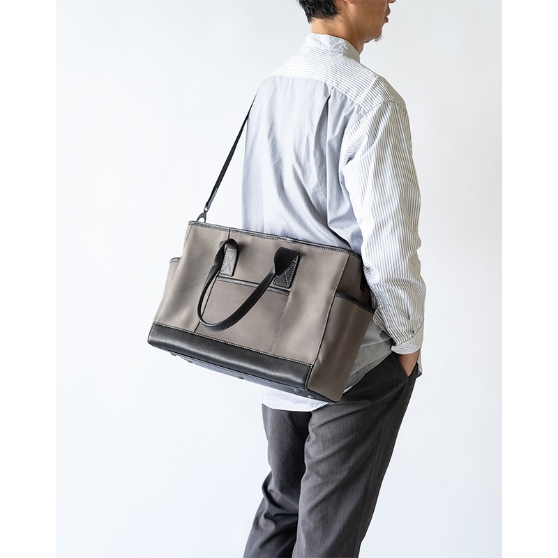 メンズバッグ レザー 本革 ビジネス トートバッグ ショルダーJAMISON