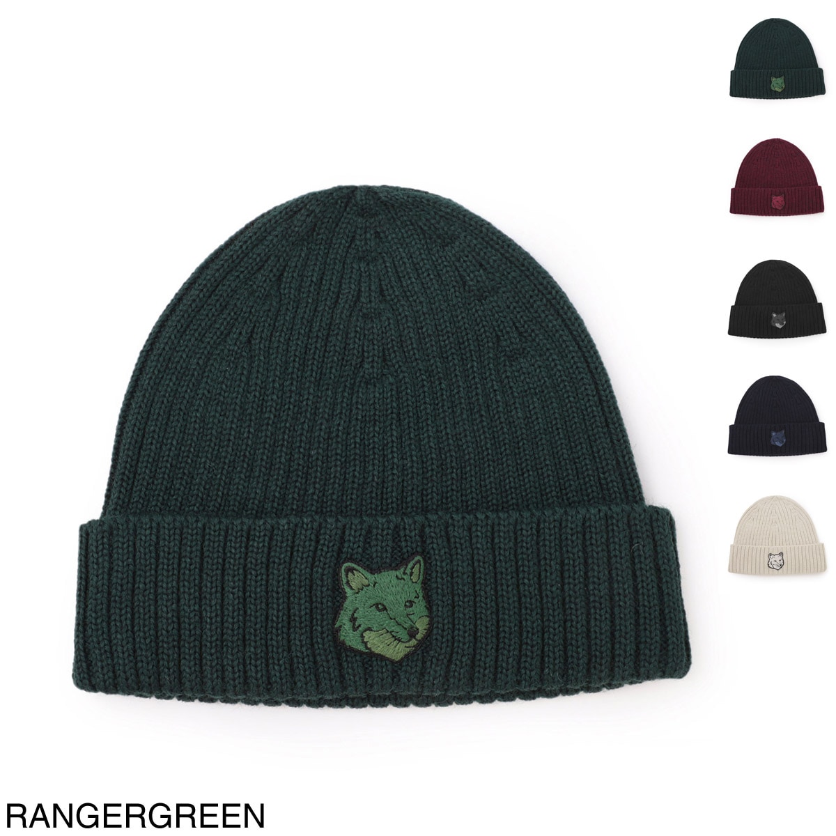 MAISON KITSUNE メゾンキツネ ニットキャップ/ビーニー/BOLD FOX HEAD