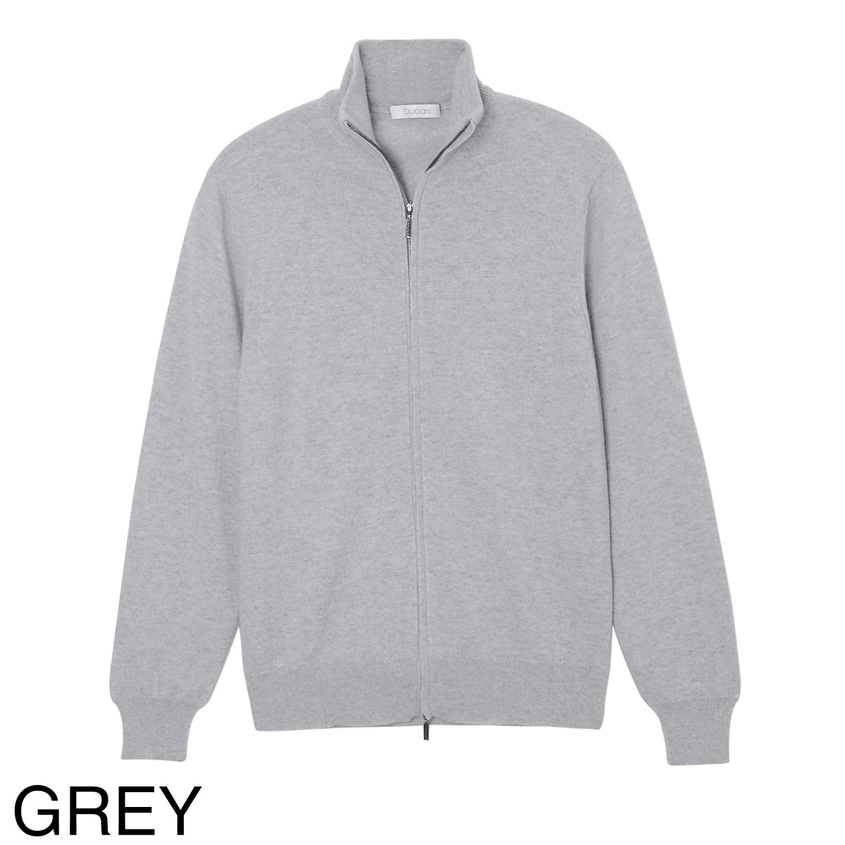 Cruciani クルチアーニ カシミヤ100％ ジップカーディガン【大きい