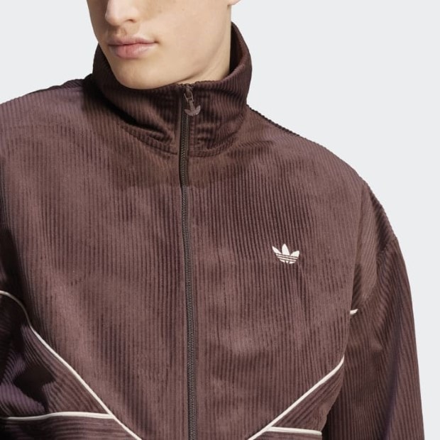 アディカラー シーズナル コーデュロイ トラックジャケット シャドー