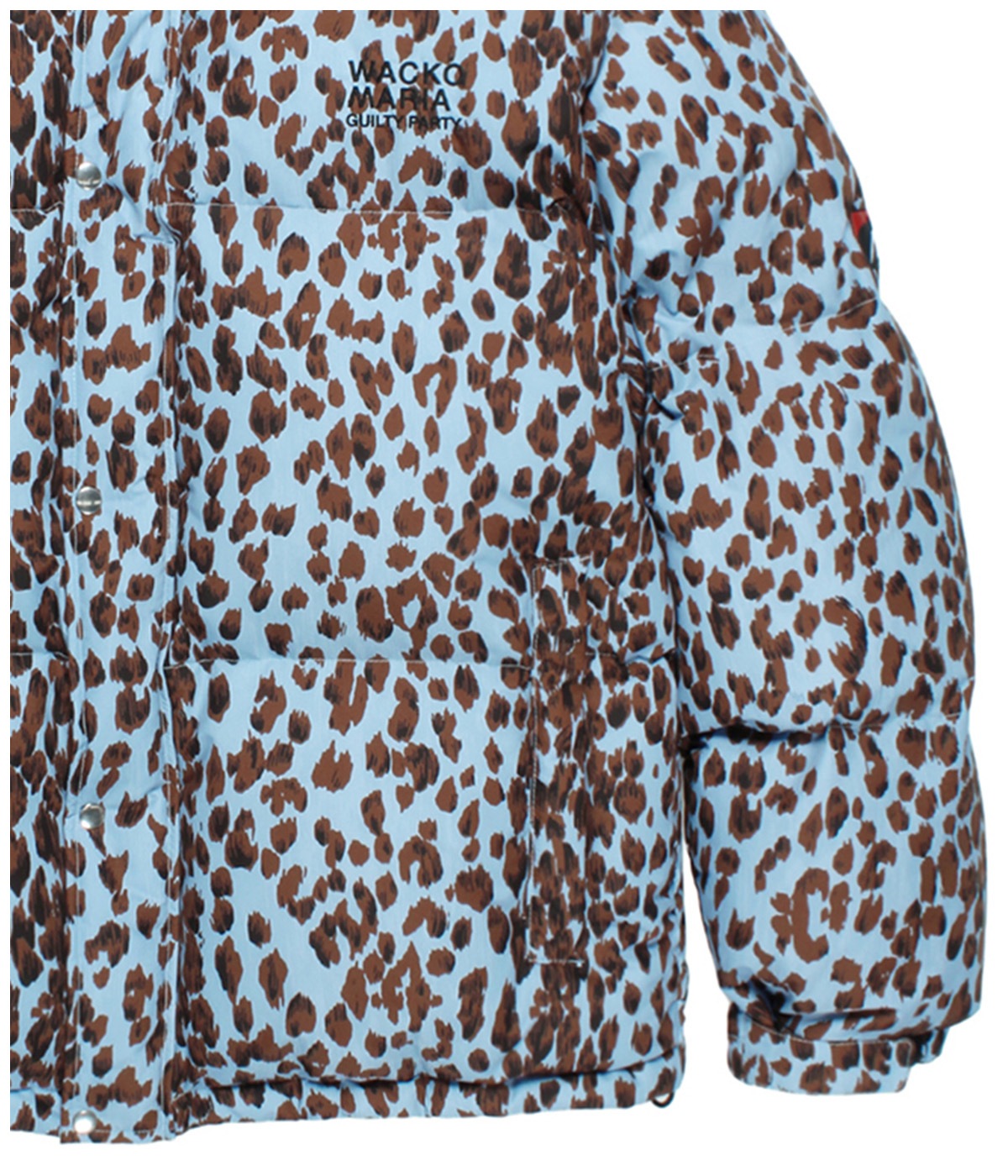 NANGA / LEOPARD DOWN JACKET【BLUE】｜WACKO MARIA｜MELTING POT