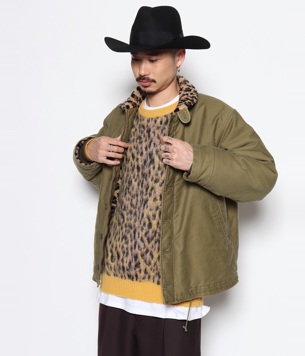 N-1 DECK JACKET -B- (TYPE-1)【KHAKI】｜WACKO MARIA｜MELTING POT