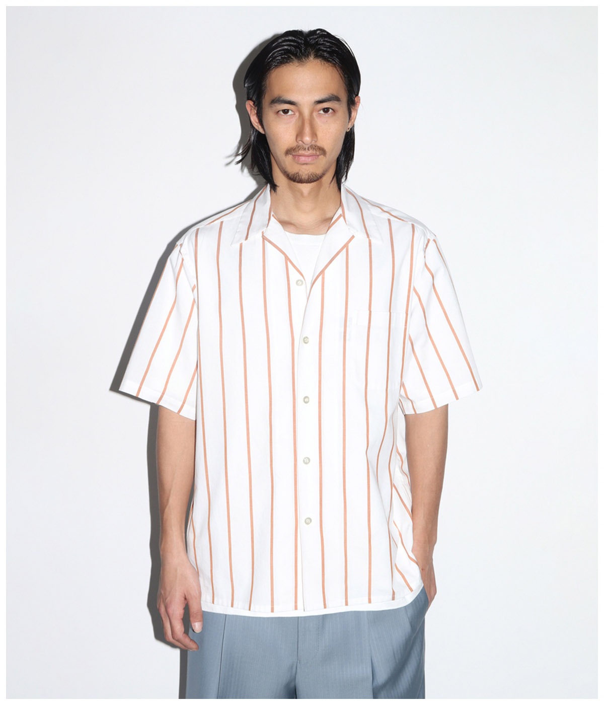 Ermenegildo Zegna / PLEATED TROUSERS (TYPE-1)【BLUE】｜WACKO MARIA