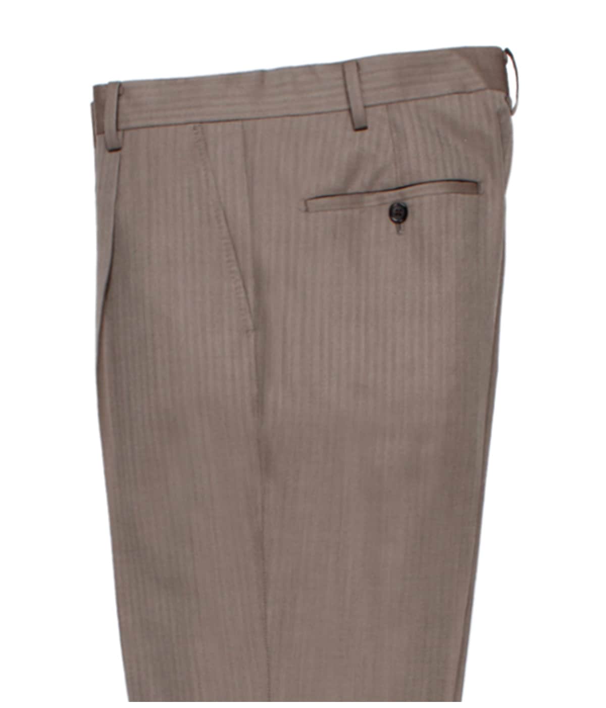 Ermenegildo Zegna / PLEATED TROUSERS (TYPE-1)【BEIGE】｜WACKO
