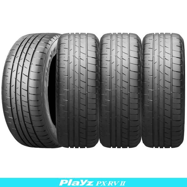 225/55R18 98V〈4本〉ブリヂストンPlayz PX-RVⅡ｜ミニバン専用低燃費