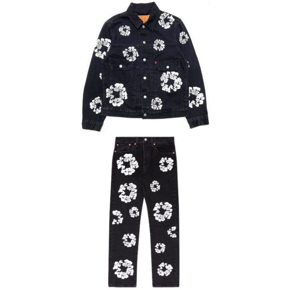 Denim Tears x Levi's セットアップ デニムジャケット & ジーンズ Type