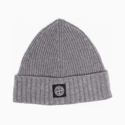 STONE ISLAND ニットキャップ (全6色) Ribbed Beanie ウール ビーニー