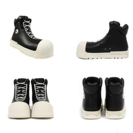 日本未入荷 FVVO & ROCKSTA 厚底 ハイトップ スニーカー THICK SOLED