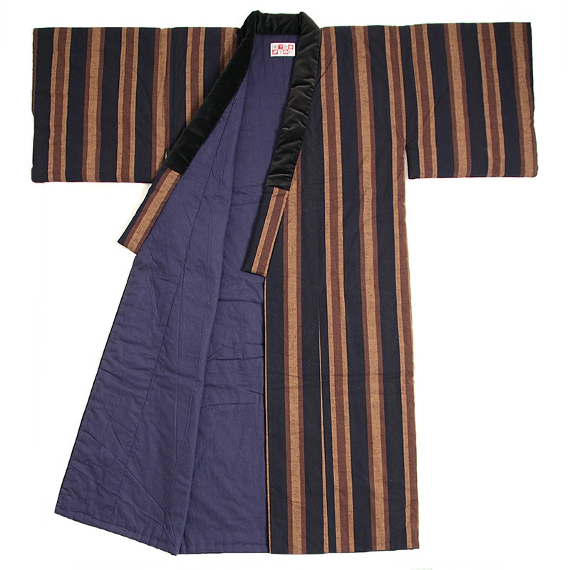 藍無地作務衣｜笹倉玄照堂 美品 笹倉玄照堂