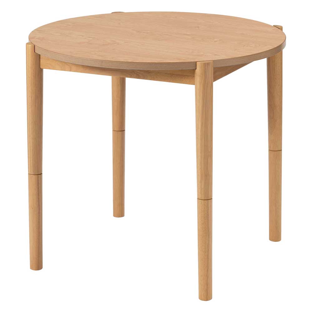 丸型こたつテーブル｜ラウンドこたつ｜リバーシブル天板と2WAY仕様で多