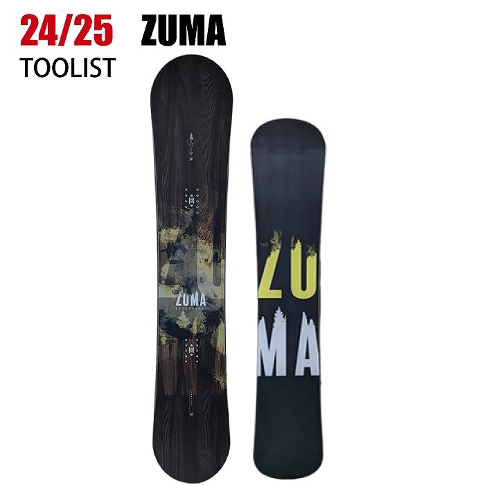 2025 ZUMA ツマ TOOLIST BROWN ツーリスト 24-25 ボード板
