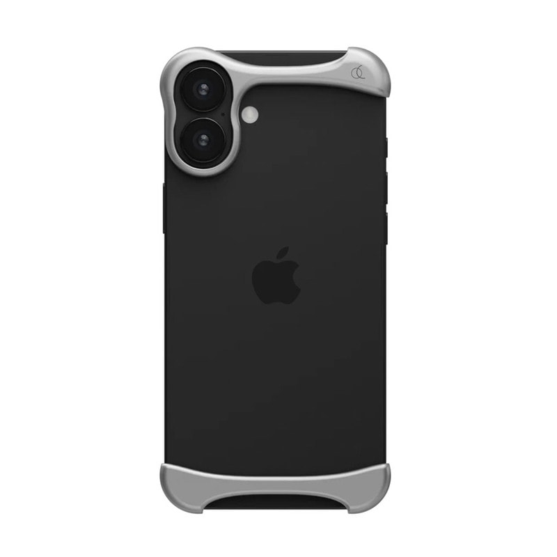 Arc（アーク） [ iPhone 16 / 16 Plus 用 ] アルミ・マットシルバー