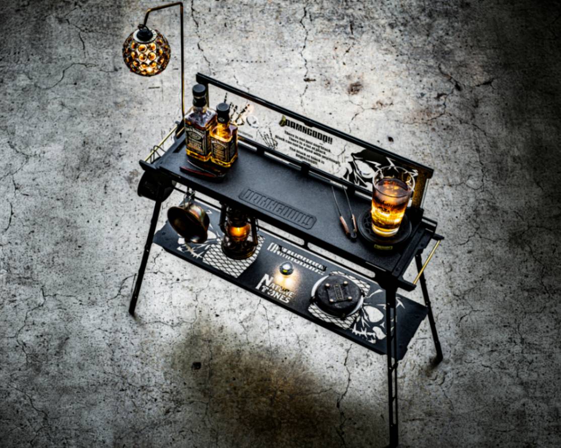 THE SOMASUDA STAND SOMABITO バーカウンター コラボGEAR】THE BAR COUNTER TABLE：SPIDER SomAbito × NATURE TONES