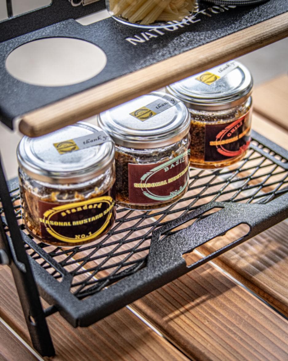 THE QUATTUOR STAND:アウトドアテーブル:Naturetones(ネイチャートーンズ)