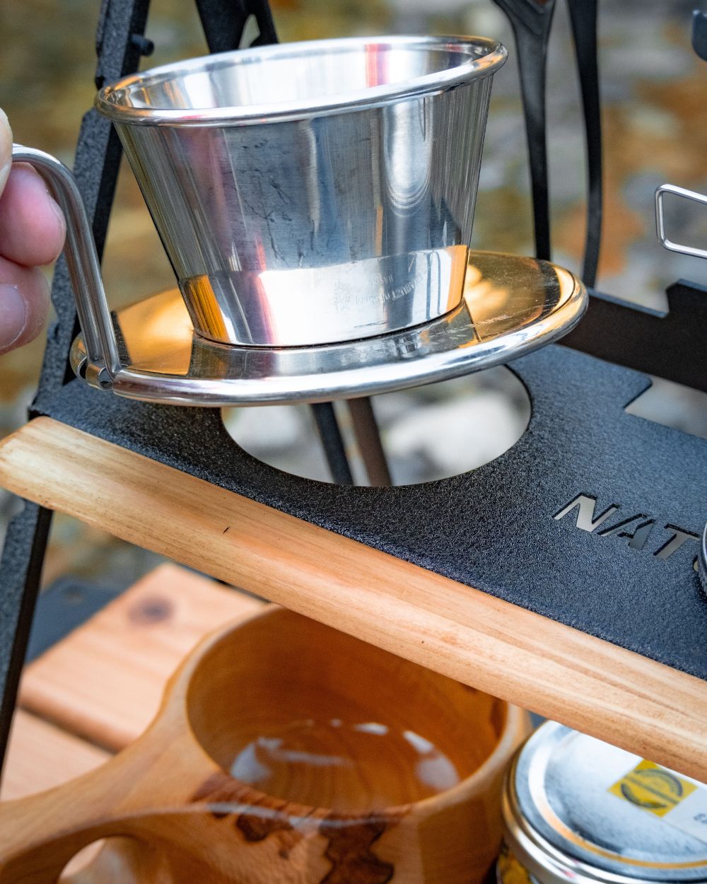 THE QUATTUOR STAND:アウトドアテーブル:Naturetones(ネイチャートーンズ)