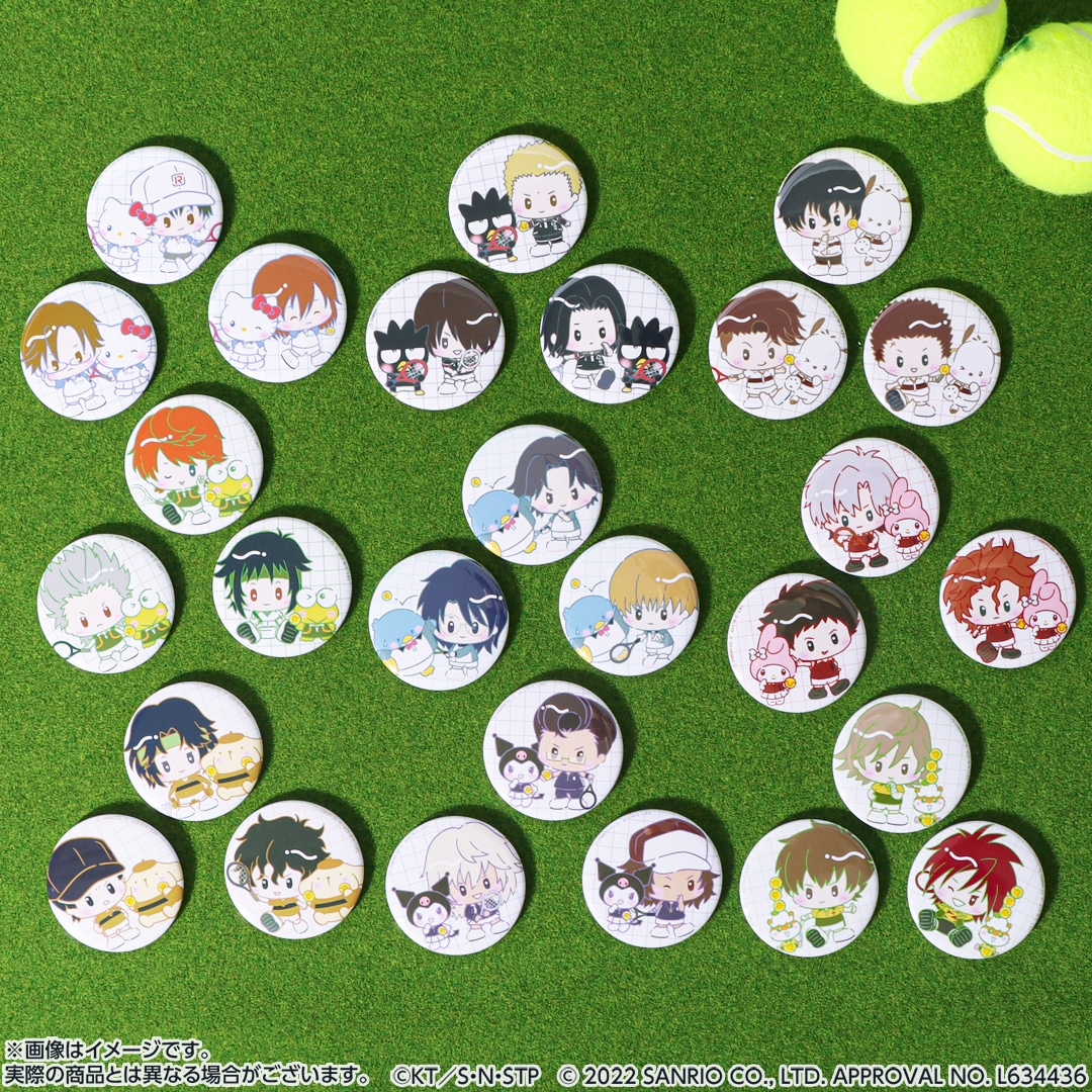 新テニスの王子様 デコレクション缶バッジ 全種セット 未 新テニスの