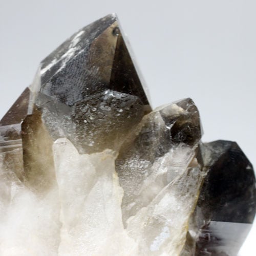 茶水晶クラスター〔3865〕 250g：原石（天然石 パワーストーン