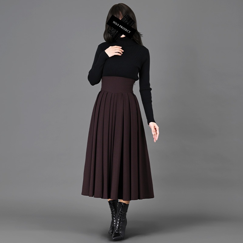 ジゼル・スカート ブラウン | NO.S PROJECT