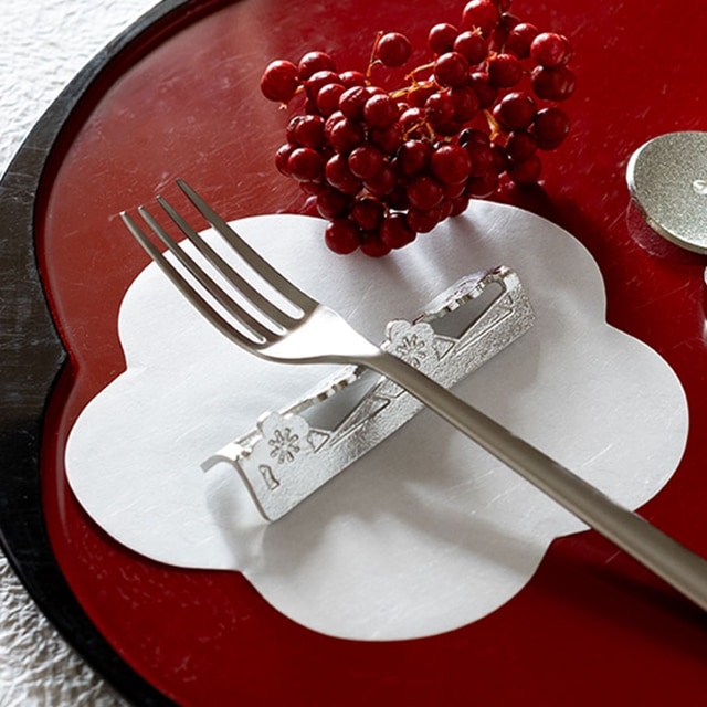 カトラリーレスト - 折鶴｜錫製雑貨・酒器の通販は能作オンライン