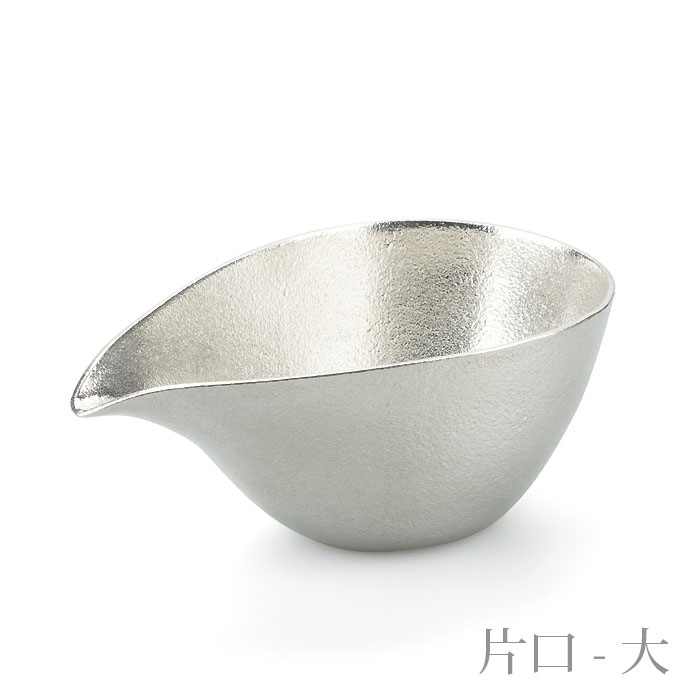 片口 - 大・ぐい呑 錫・金箔セット｜錫製雑貨・酒器の通販は能作