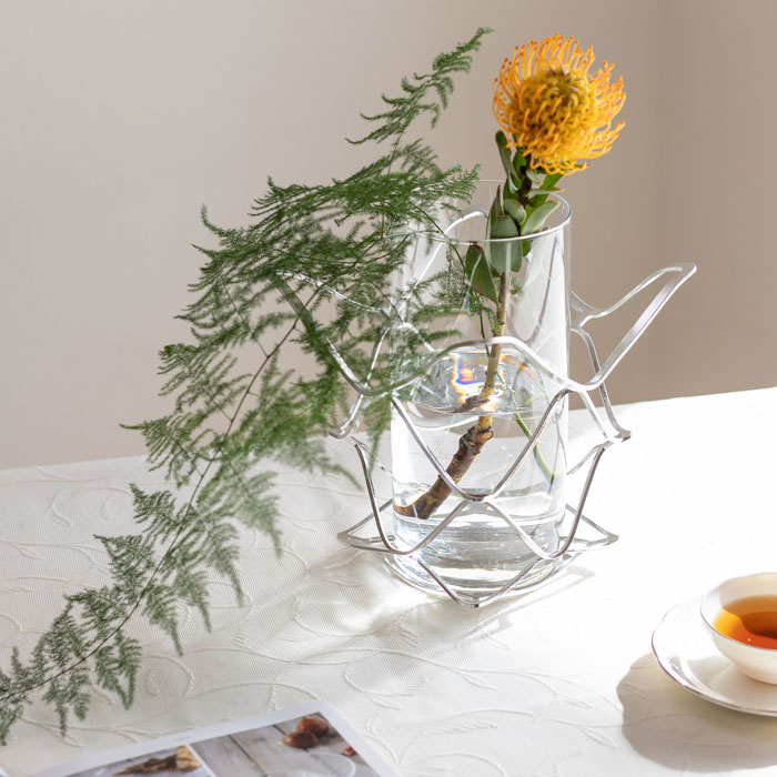 KAGO - スクエア - L & ダリア - Mセット｜錫製雑貨・酒器の通販は能作