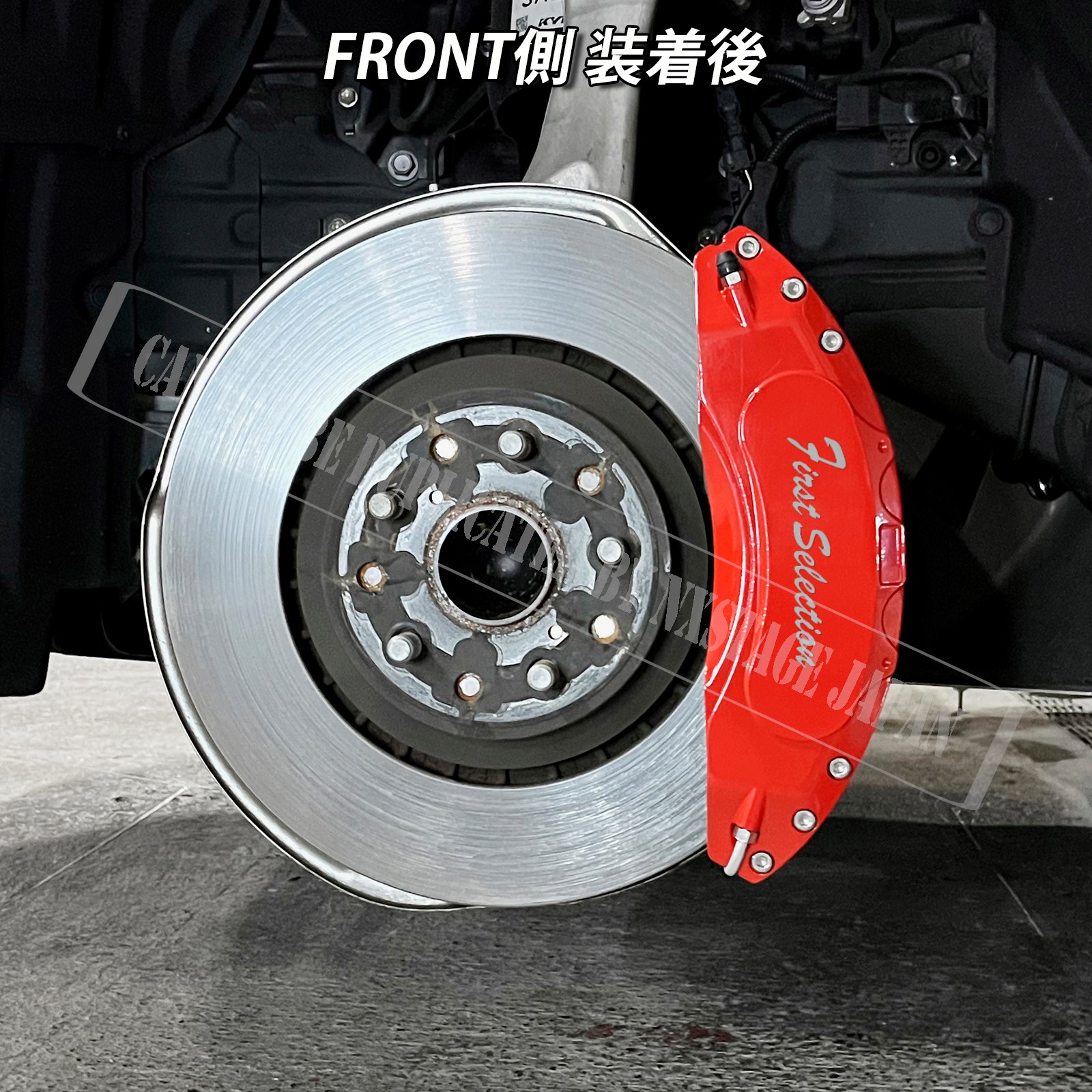 予約商品 レクサス車 LS50系用 高耐久金属製キャリパーカバーセット