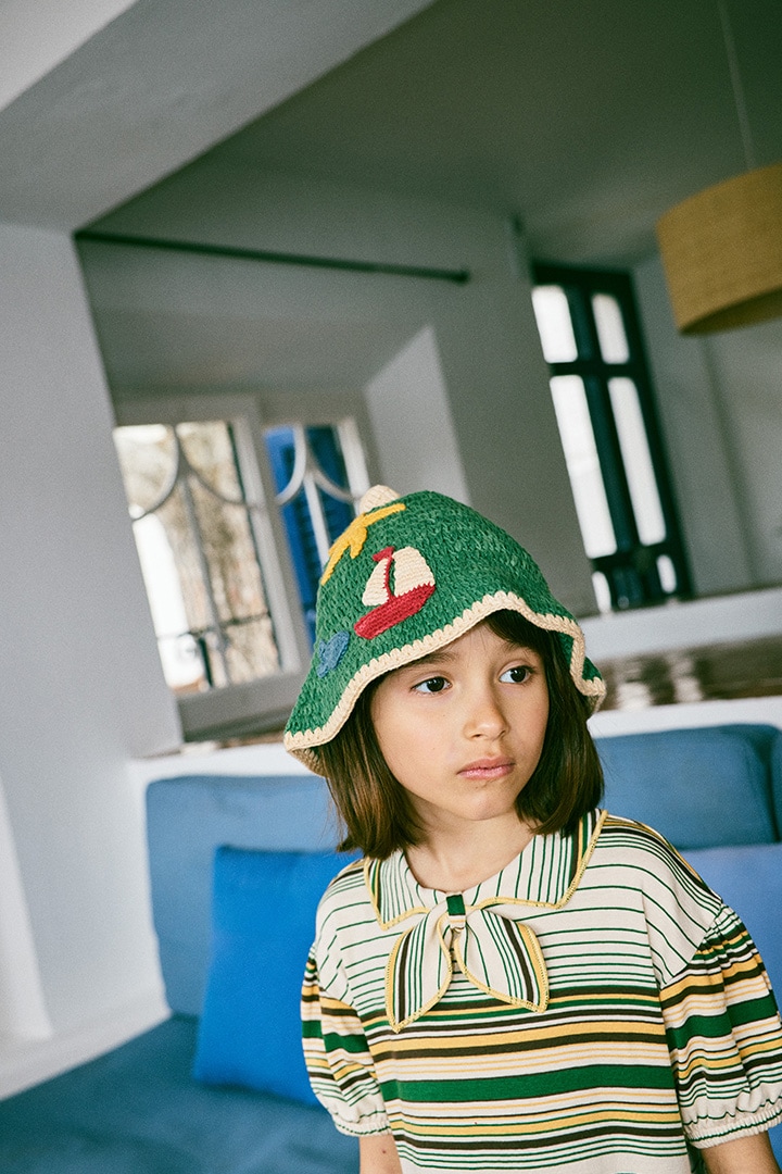 Summer Collection]Misha&Puff / Seaside Beach Hat / K1061U25-345