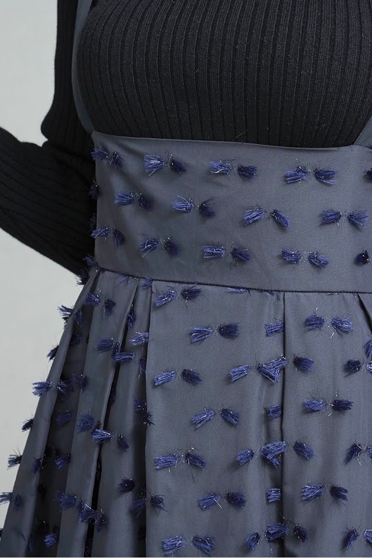 obliM】米沢別注フリンジジャンパースカート | obliM | OBLI