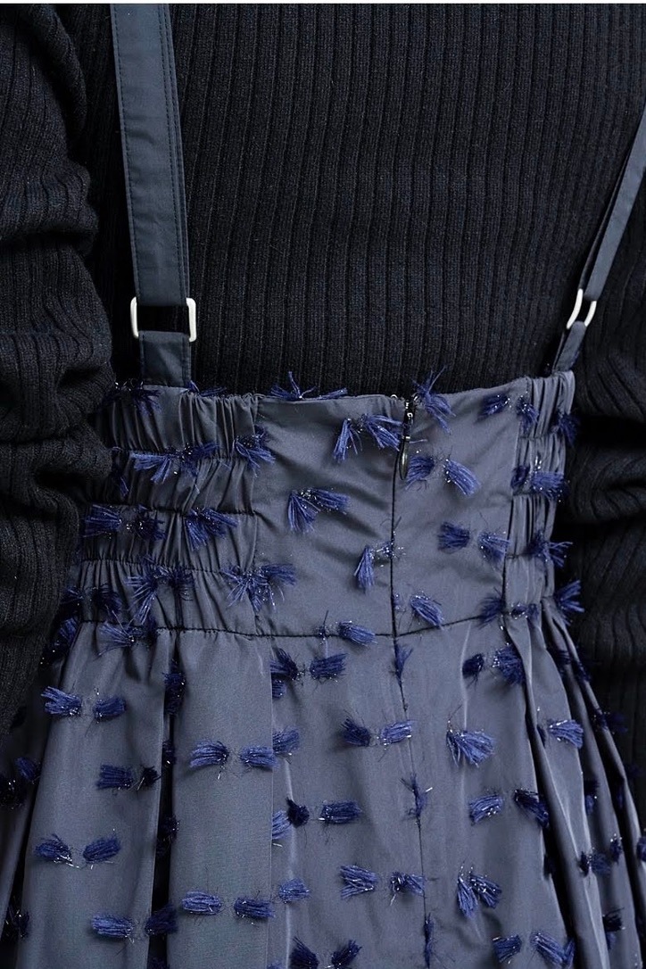 obliM】米沢別注フリンジジャンパースカート | BOTTOMS | OBLI