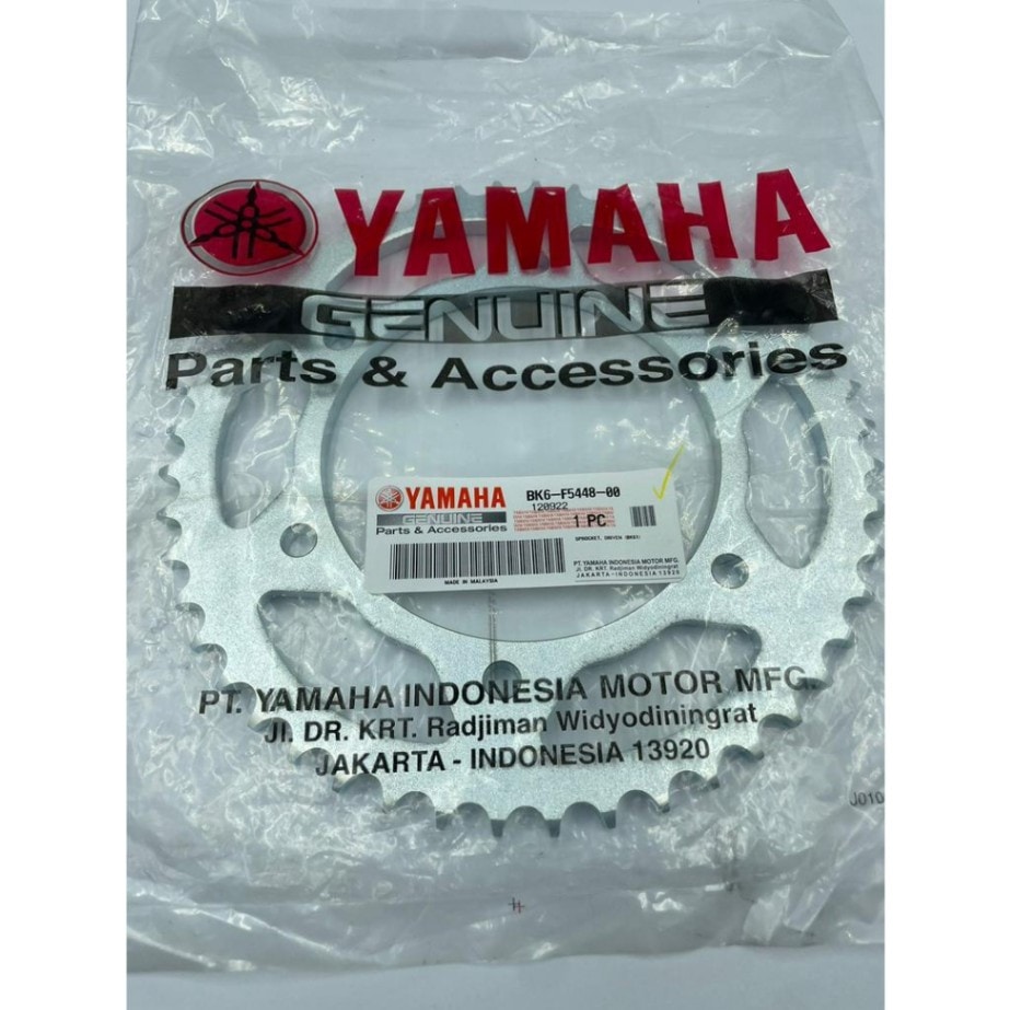 XSR155 スプロケット, ドリブン BK6-F5448-00-G4@ | YAMAHA,XSR155