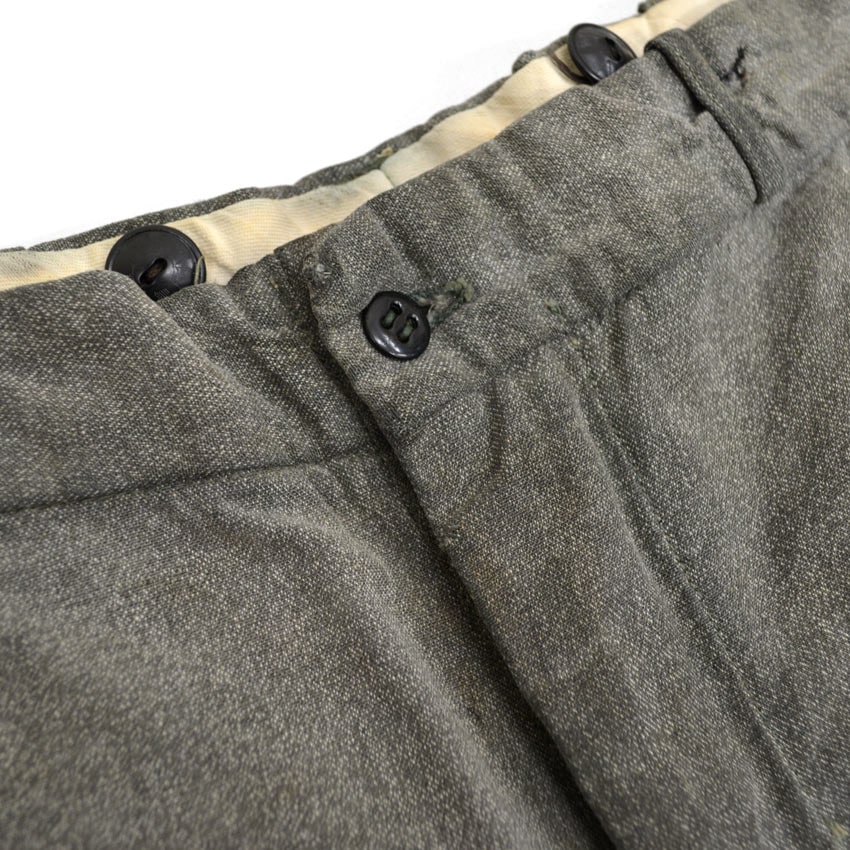 40s 50s 60s ヴィンテージ ジョッパーズパンツ ブラックシャンブレー