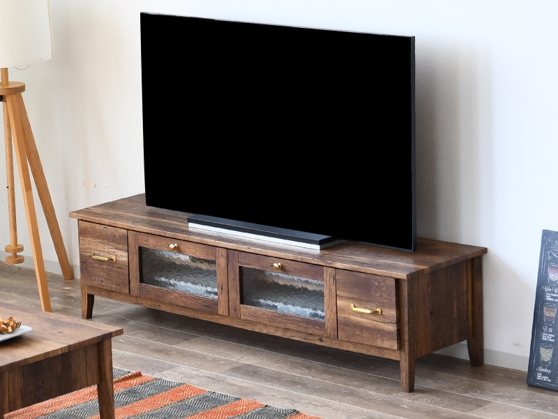 テレビボード ヴィンテージ ローボード 男前 150 収納 北欧 おしゃれ