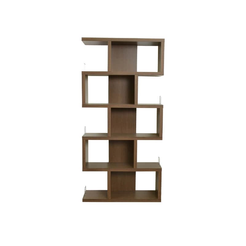 オープンラック 木製 ナチュラル 棚 飾り棚 ディスプレイラック S字