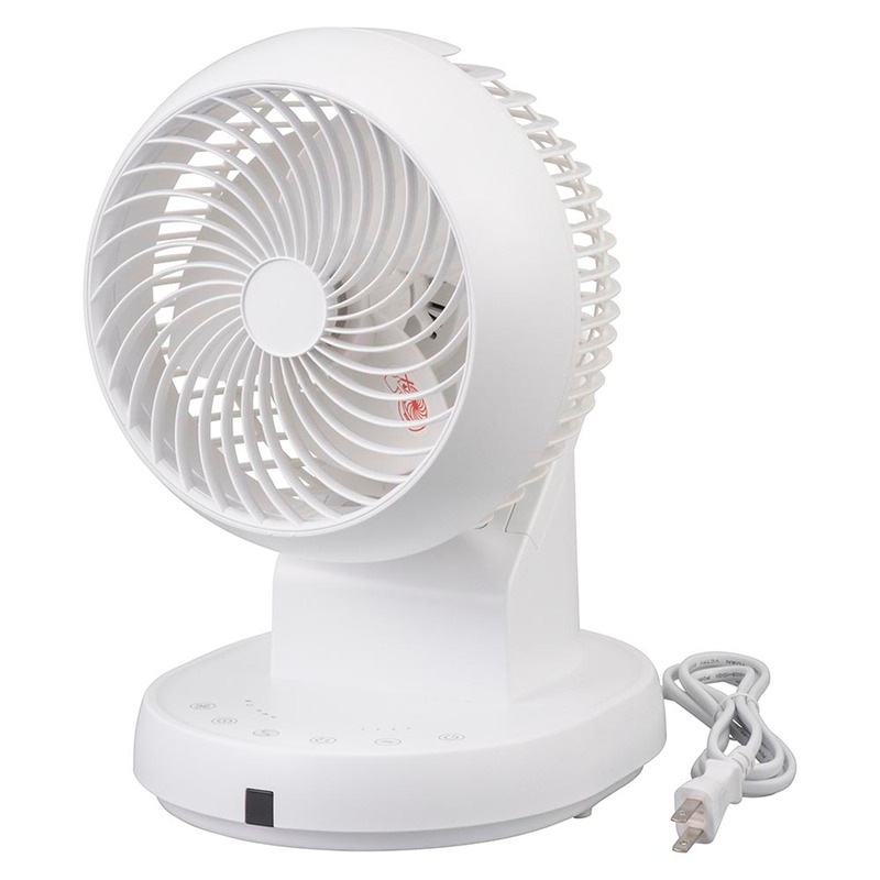 360°サーキュレーター リモコン付き ホワイト｜FF-SQ836AC 00-6420