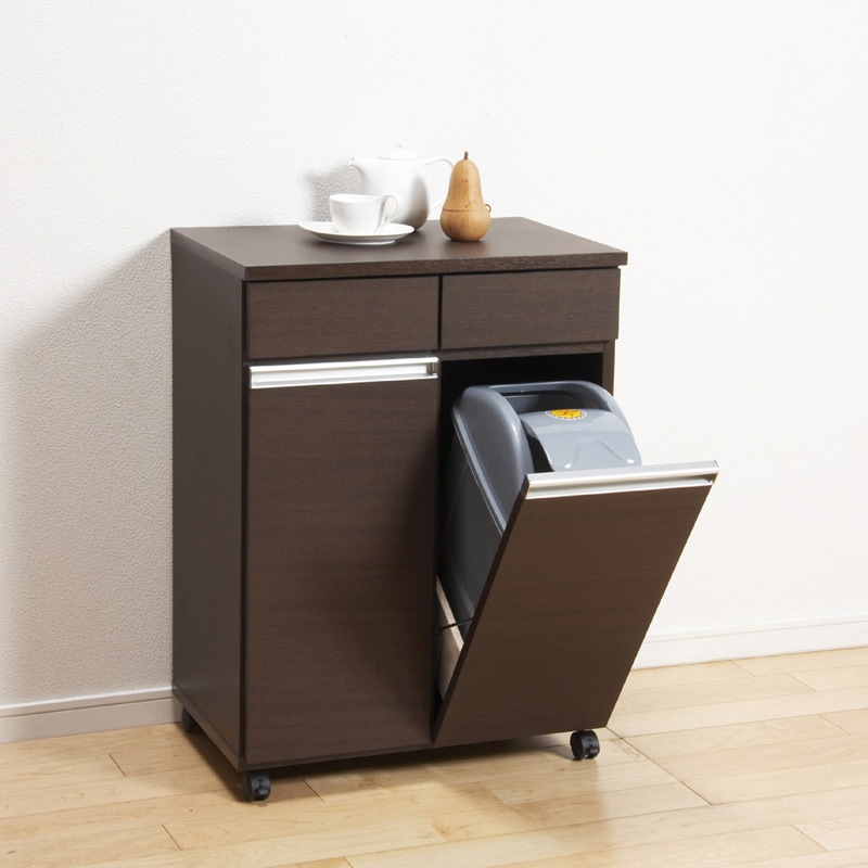 クロシオ】 分別用 魅せるダストボックス ダイニングダストボックス 2D